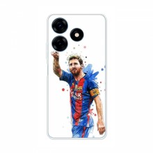 Чехлы Месси для TECNO Spark 10 (KI5q) AlphaPrint Lionel Messi 1 - купить на Floy.com.ua