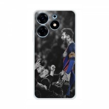 Чехлы Месси для TECNO Spark 10 Pro AlphaPrint Lionel Messi 2 - купить на Floy.com.ua