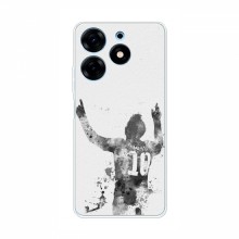 Чехлы Месси для TECNO Spark 10 Pro AlphaPrint Messi ART - купить на Floy.com.ua