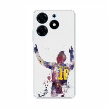 Чехлы Месси для TECNO Spark 10 Pro AlphaPrint Messi Barca - купить на Floy.com.ua