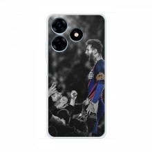 Чехлы Месси для TECNO Spark 10C (KI5m) AlphaPrint Lionel Messi 2 - купить на Floy.com.ua