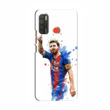 Чехлы Месси для TECNO Spark 5 AlphaPrint Lionel Messi 1 - купить на Floy.com.ua