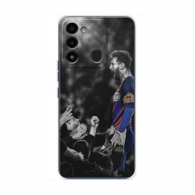 Чехлы Месси для TECNO Spark 8 AlphaPrint Lionel Messi 2 - купить на Floy.com.ua