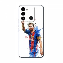 Чехлы Месси для TECNO Spark 8 AlphaPrint Lionel Messi 1 - купить на Floy.com.ua