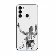 Чехлы Месси для TECNO Spark 8C AlphaPrint Messi ART - купить на Floy.com.ua