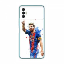 Чехлы Месси для TECNO Spark 8P AlphaPrint Lionel Messi 1 - купить на Floy.com.ua