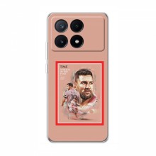 Чехлы Месси для Xiaomi POCO X6 Pro (5G) AlphaPrint TIME Messi - купить на Floy.com.ua