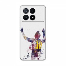 Чехлы Месси для Xiaomi POCO X6 Pro (5G) AlphaPrint Messi Barca - купить на Floy.com.ua