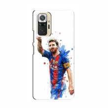 Чехлы Месси для Xiaomi Redmi Note 10 AlphaPrint Lionel Messi 1 - купить на Floy.com.ua