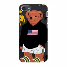 Чехлы Мишка Тедди для Айфон 8 (PREMIUMPrint) Teddy USA - купить на Floy.com.ua