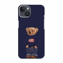 Чехлы Мишка Тедди для Айфон 15 (PREMIUMPrint) Мишка USA - купить на Floy.com.ua