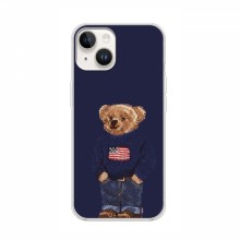 Чехлы Мишка Тедди для Айфон 16 (PREMIUMPrint) Мишка USA - купить на Floy.com.ua