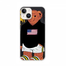 Чехлы Мишка Тедди для Айфон 16 (PREMIUMPrint) Teddy USA - купить на Floy.com.ua