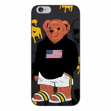 Чехлы Мишка Тедди для Айфон 6 / 6с (PREMIUMPrint) Teddy USA - купить на Floy.com.ua
