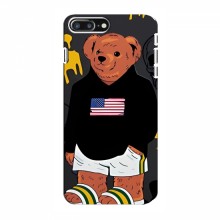 Чехлы Мишка Тедди для Айфон 8 Плюс (PREMIUMPrint) Teddy USA - купить на Floy.com.ua