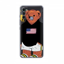 Чехлы Мишка Тедди для Мото G60 (PREMIUMPrint) Teddy USA - купить на Floy.com.ua