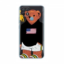 Чехлы Мишка Тедди для Оппо А15 (PREMIUMPrint) Teddy USA - купить на Floy.com.ua