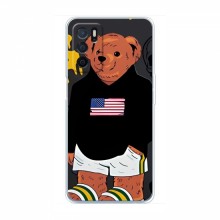 Чехлы Мишка Тедди для Оппо А54с (PREMIUMPrint) Teddy USA - купить на Floy.com.ua