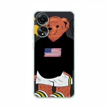 Чехлы Мишка Тедди для Оппо А78 (PREMIUMPrint) Teddy USA - купить на Floy.com.ua