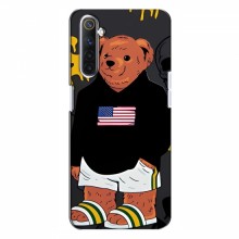 Чехлы Мишка Тедди для Реалми 6 (PREMIUMPrint) Teddy USA - купить на Floy.com.ua