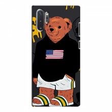 Чехлы Мишка Тедди для Самсунг Галакси Ноут 10 Плюс (PREMIUMPrint) Teddy USA - купить на Floy.com.ua