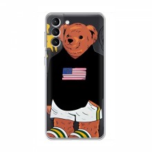Чехлы Мишка Тедди для Самсунг С21 (PREMIUMPrint) Teddy USA - купить на Floy.com.ua