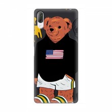 Чехлы Мишка Тедди для Сони Хпериа Л3 (PREMIUMPrint) Teddy USA - купить на Floy.com.ua