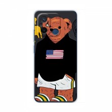 Чехлы Мишка Тедди для Поко С55 (PREMIUMPrint) Teddy USA - купить на Floy.com.ua