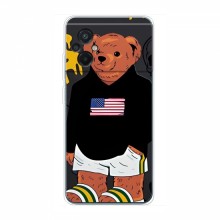 Чехлы Мишка Тедди для Поко М5 (PREMIUMPrint) Teddy USA - купить на Floy.com.ua