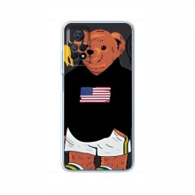 Чехлы Мишка Тедди для Редми Нот 12 Про (4G) (PREMIUMPrint) Teddy USA - купить на Floy.com.ua