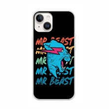 Чехлы Мистер Бист для Айфон 16 logo Mr beast - купить на Floy.com.ua