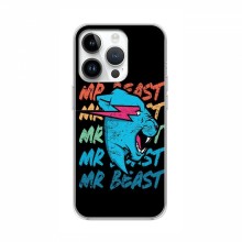 Чехлы Мистер Бист для Айфон 16 Про logo Mr beast - купить на Floy.com.ua