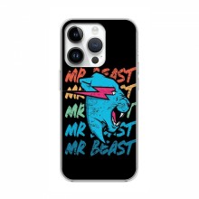 Чехлы Мистер Бист для Айфон 16 Про Макс logo Mr beast - купить на Floy.com.ua