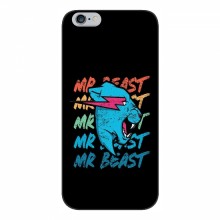 Чехлы Мистер Бист для Айфон 6 / 6с logo Mr beast - купить на Floy.com.ua
