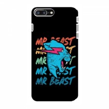 Чехлы Мистер Бист для Айфон 8 Плюс logo Mr beast - купить на Floy.com.ua