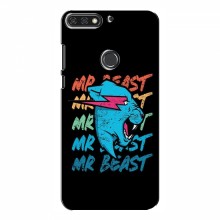 Чехлы Мистер Бист для Хуавей Хонор 7C Про logo Mr beast - купить на Floy.com.ua