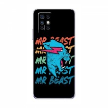 Чехлы Мистер Бист для Инфиникс Ноут 8 logo Mr beast - купить на Floy.com.ua