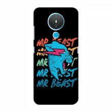 Чехлы Мистер Бист для Нокиа 1.4 logo Mr beast - купить на Floy.com.ua