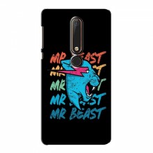 Чехлы Мистер Бист для Нокиа 6 (2018) logo Mr beast - купить на Floy.com.ua