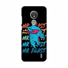 Чехлы Мистер Бист для Нокиа С21 logo Mr beast - купить на Floy.com.ua