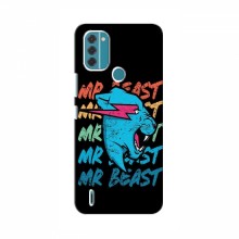 Чехлы Мистер Бист для Нокиа С31 logo Mr beast - купить на Floy.com.ua