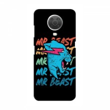 Чехлы Мистер Бист для Нокиа G10 logo Mr beast - купить на Floy.com.ua