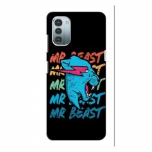 Чехлы Мистер Бист для Нокиа G11 logo Mr beast - купить на Floy.com.ua