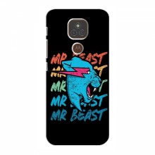 Чехлы Мистер Бист для Мото Е7 Плюс logo Mr beast - купить на Floy.com.ua