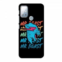 Чехлы Мистер Бист для Мото G20 logo Mr beast - купить на Floy.com.ua