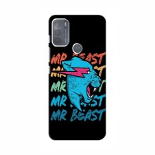 Чехлы Мистер Бист для Мото G50 logo Mr beast - купить на Floy.com.ua