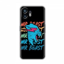 Чехлы Мистер Бист для Насинг Фон 2 logo Mr beast - купить на Floy.com.ua