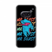 Чехлы Мистер Бист для Насинг Фон 2а logo Mr beast - купить на Floy.com.ua