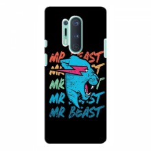 Чехлы Мистер Бист для ВанПлас 8 Про logo Mr beast - купить на Floy.com.ua