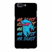 Чехлы Мистер Бист для ВанПлас 5 logo Mr beast - купить на Floy.com.ua
